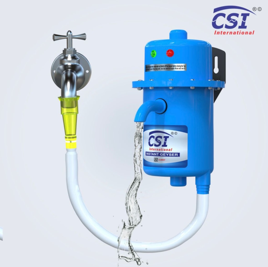 Instant Electric Water Geyser, Portable Geyser, Mini Geyser