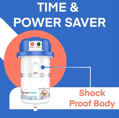 Instant Electric Mini Portable Water Heater