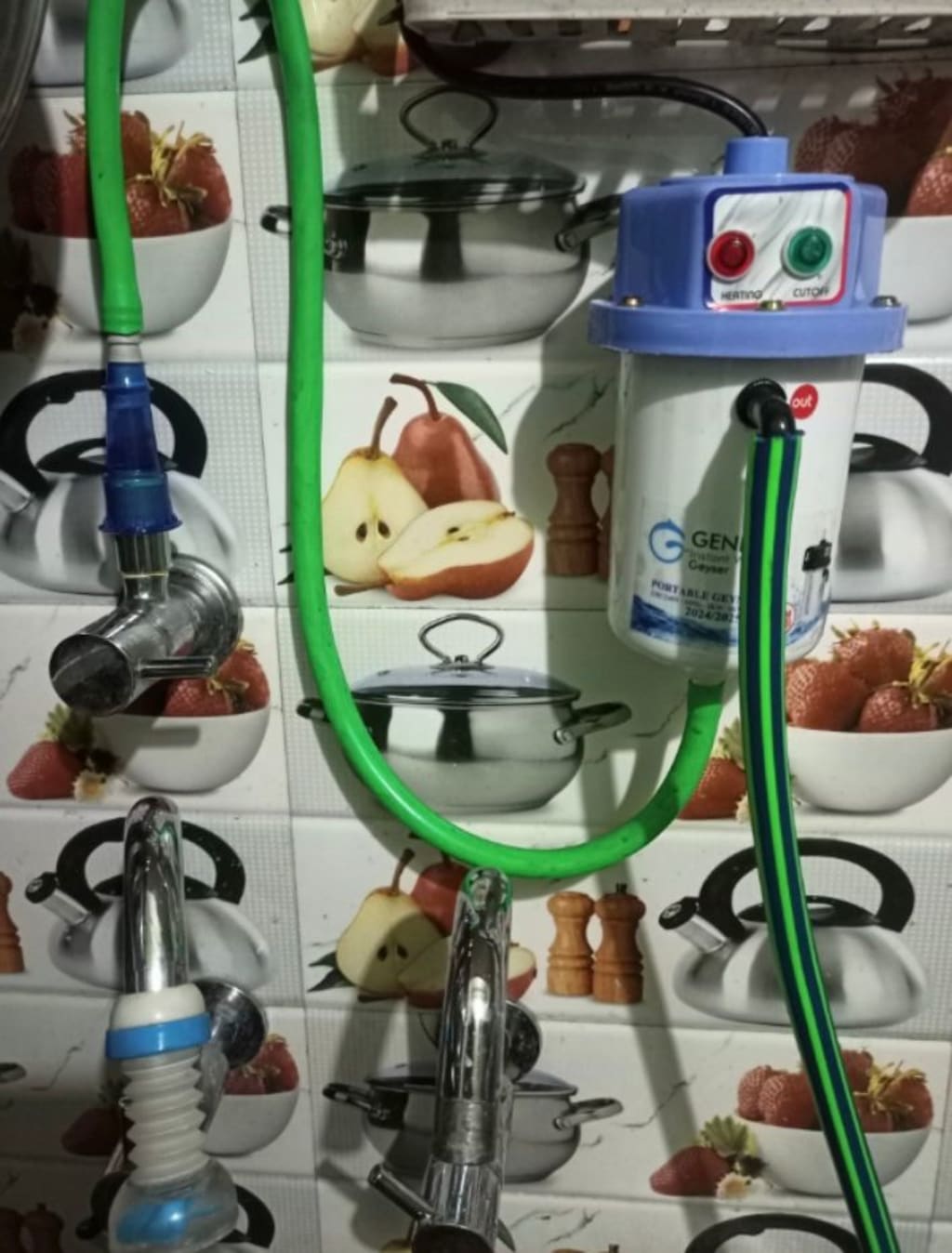 Instant Electric Water Geyser, Portable Geyser, Mini Geyser